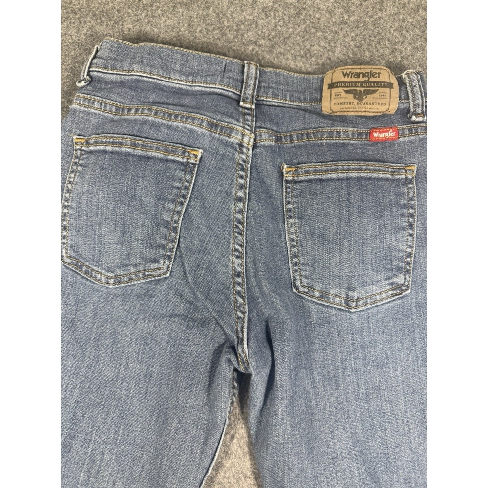 Wrangler Boys Classic Straight Jeans Size 14 Slim - Picture 12 of 12